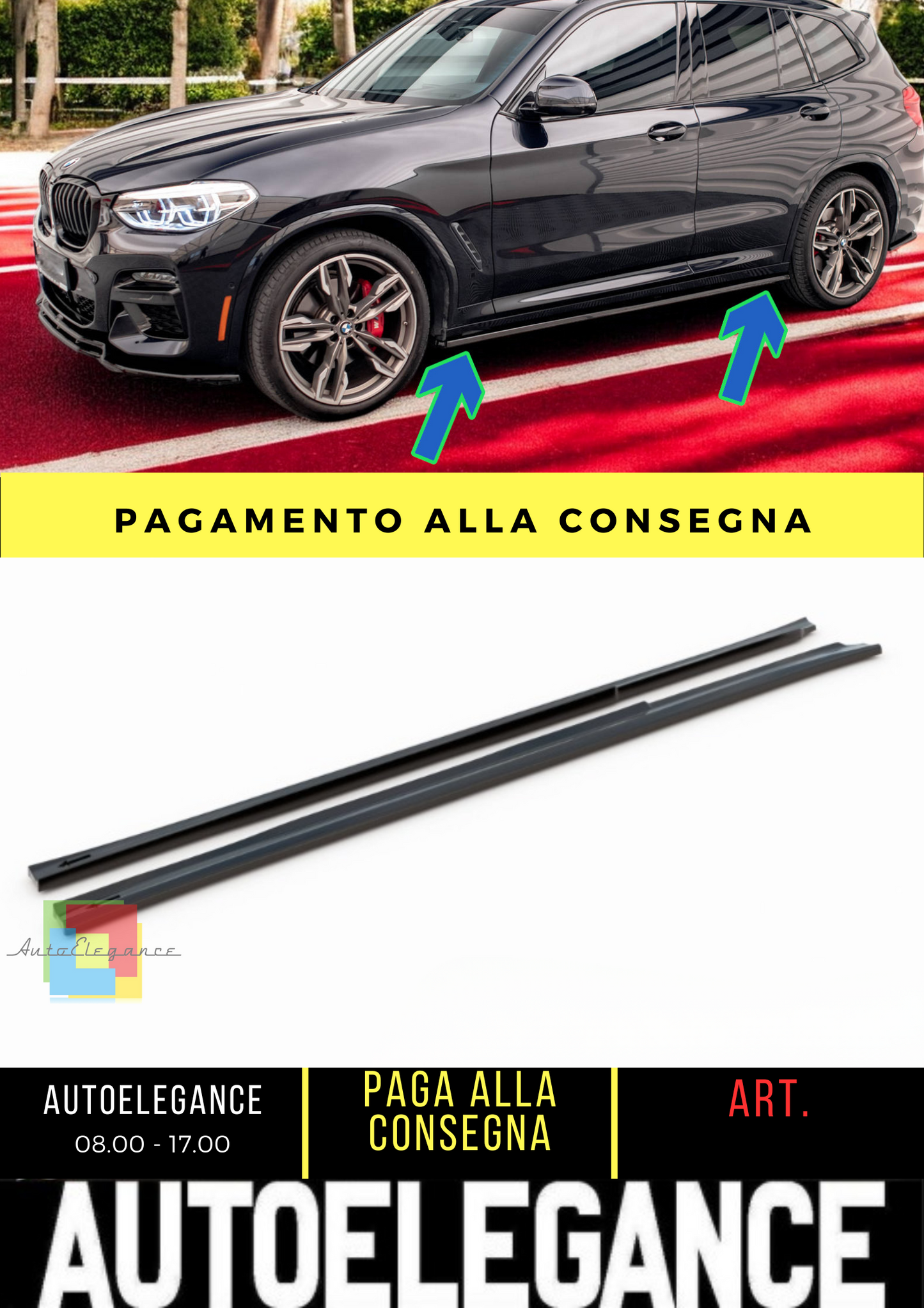 ✨Serie di splitter BMW X3 M40d / M40i G01✨