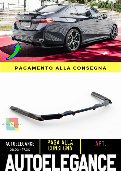⭐Splitter posteriore (con barre verticali) V.1 BMW 5 / i5 M-Pack G60⭐