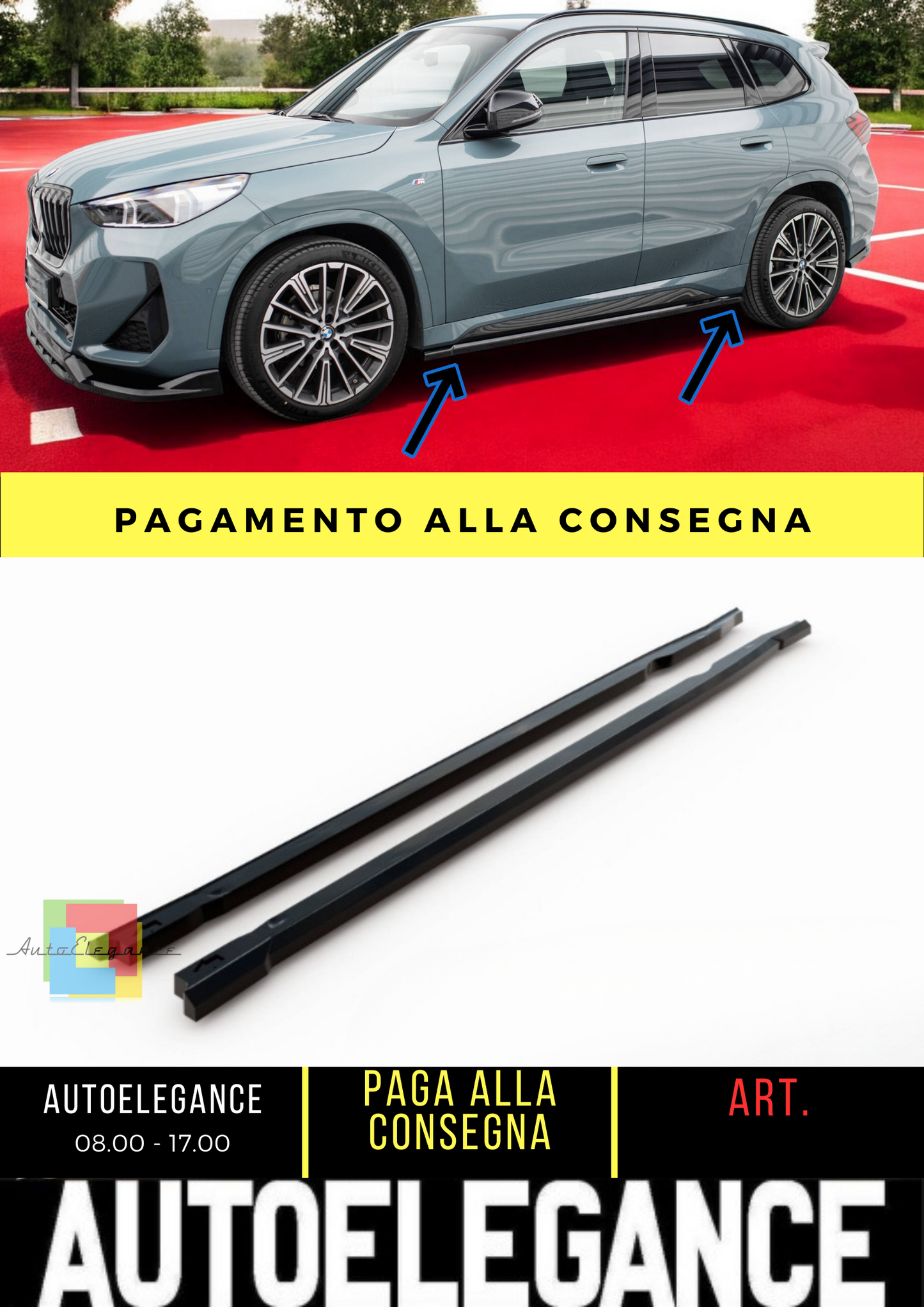 ✨Set di Splitter BMW X1 M-Pack U11✨