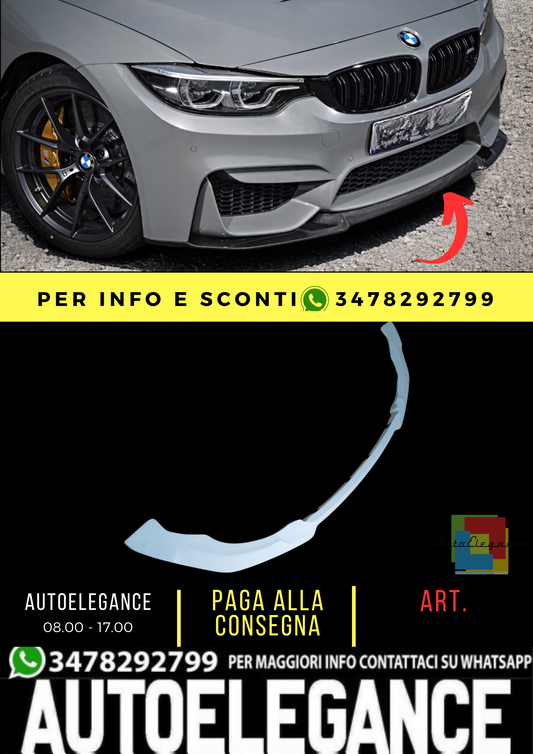 💕UNDER BUMPER SUITABLE FOR BMW 3 F80 F82 M3 💕