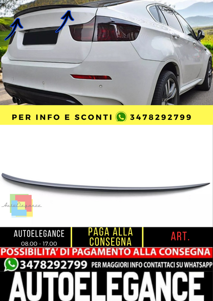 🔥Spoiler posteriore performante in carbonio adatto per BMW X6 E71 08-14🔥