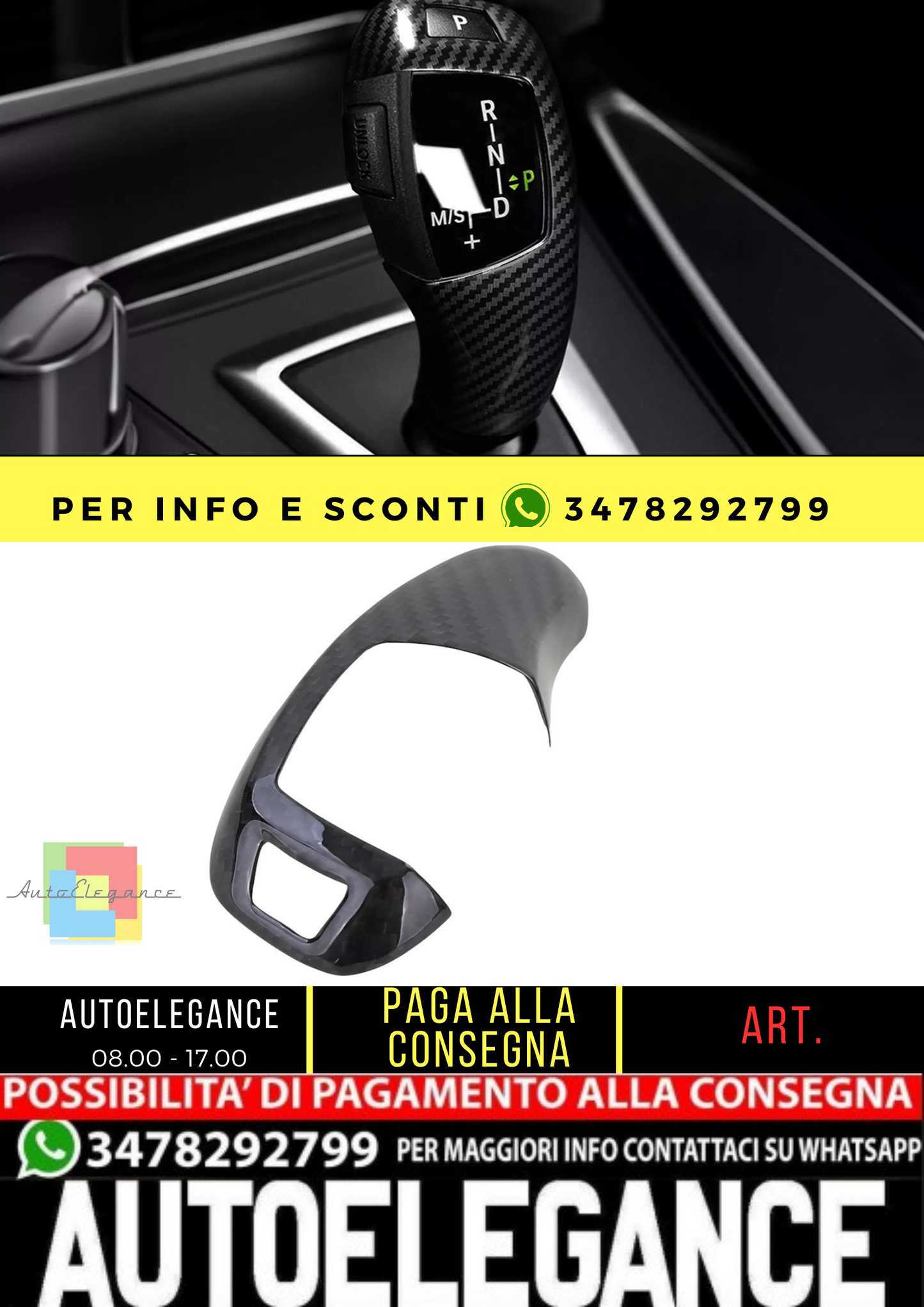 🔥Sfere automatiche con copertura in carbonio reale per BMW Serie 5 F10 F11🔥