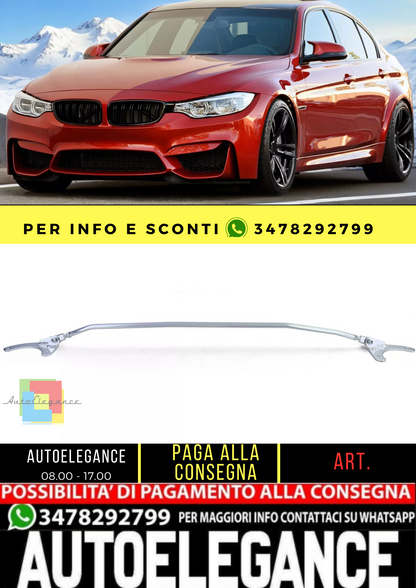 🔥Barra duomi anteriore in alluminio regolabile in 3 pezzi per BMW Serie 3 🔥