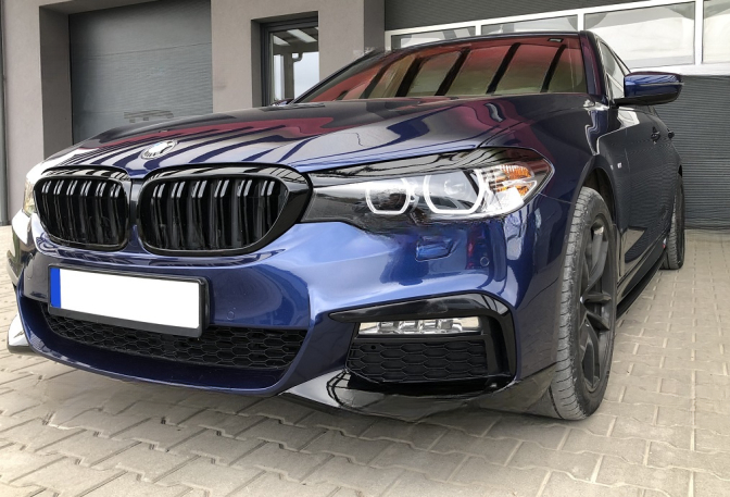 ❤️Splitter Flaps Anteriori Compatibili con BMW Serie 5 G30 G31 M-Pack (2017–20❤️