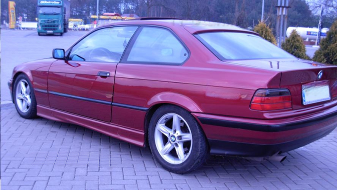 ❤️Minigonne Laterali M-Stile compatibili con BMW Serie 3 E36 Coupe (1990–1999)❤️