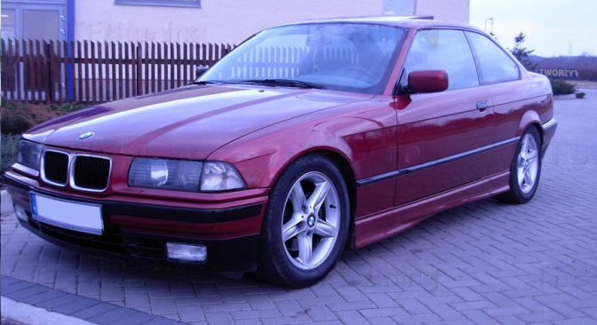 ❤️Minigonne Laterali M-Stile compatibili con BMW Serie 3 E36 Coupe (1990–1999)❤️