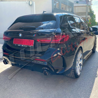 GLOSS BLACK REAR BUMPER SUITABLE FOR BMW 1 SERIES F40