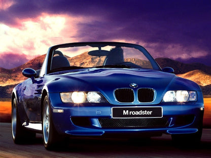 💫 ART.6018 Fari anteriori ANGEL EYES cromati adatti per BMW Z3 01.1996–2002 💫