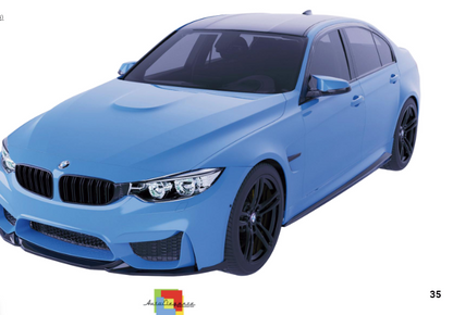 ART.2362 SPLITTER BMW M3 F80 2014-2018