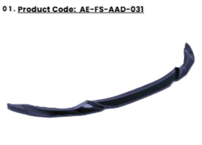 ART.2362 SPLITTER BMW M3 F80 2014-2018