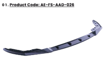 💕ART.2347  SPLITTER BMW 3 SERIES M-PACK G20 21 2028-2022💕