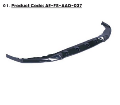 💕ART.2348  SPLITTER BMW 5 SERIES G30 FACELIFT M-PACK 2020-2023💕