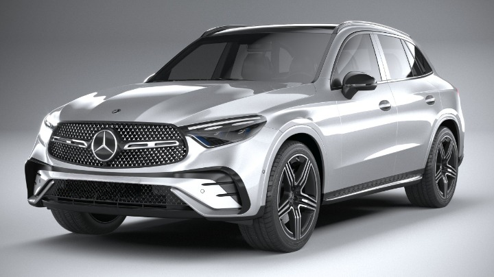 ART.7313 PEDANE MERCEDES  GLC/GLC COUPE 2023+ X254 C254 NERO LUCIDO