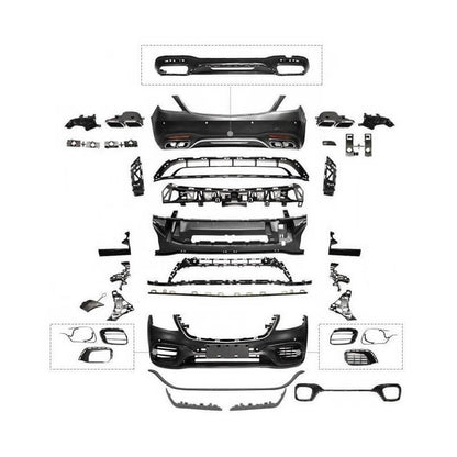 💫ART.7264 BodyKit adatto per Mercedes-Benz Classe S W222 Facelift 2013+💫