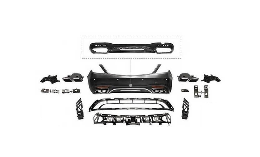 💫ART.7264 BodyKit adatto per Mercedes-Benz Classe S W222 Facelift 2013+💫