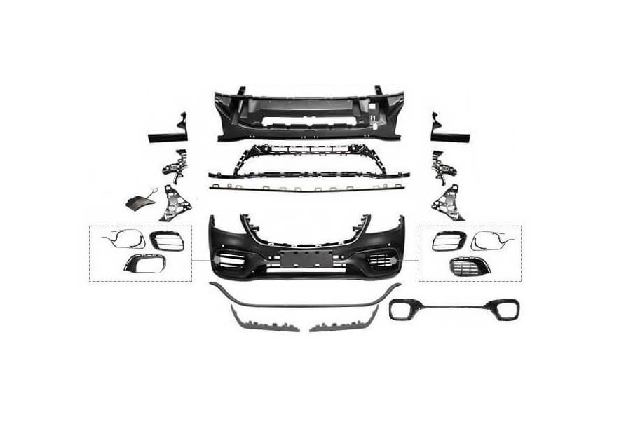 💫ART.7264 BodyKit adatto per Mercedes-Benz Classe S W222 Facelift 2013+💫