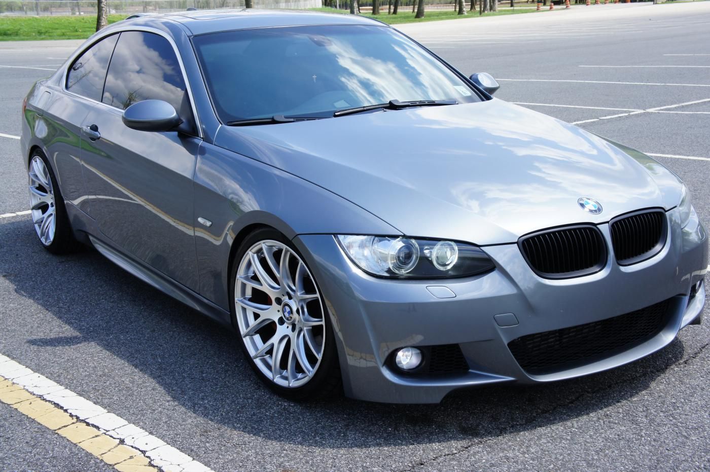 💥ART.4059 PARAURTI ANTERIORE SPORT adatto per BMW E92 06-09 LOOK M3💥