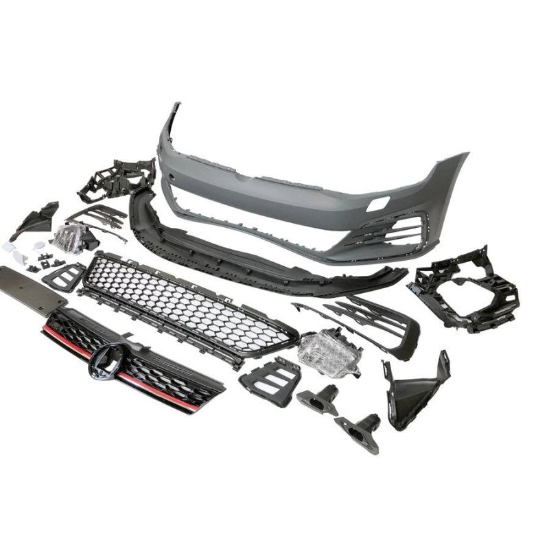Paraurti anteriore adatto per Volkswagen Golf 7 -GTI 3/5 porte 2012-2016 look 7.5 GTI