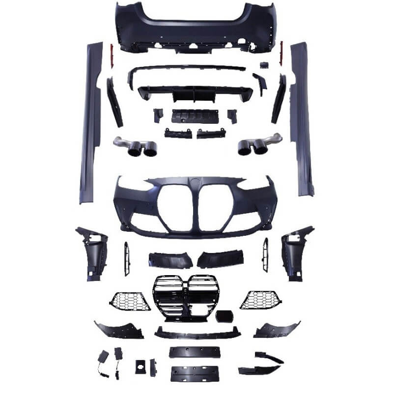 💫ART.7273 Bodykit adatto per BMW Serie 4 G22 Coupé G23, G83 Cabrio M4 Style💫