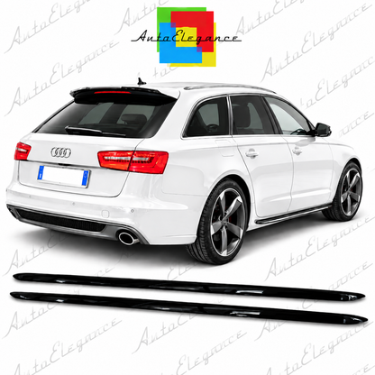 💕ART.0475 Minigonne nero lucido adatto per    A6  LOOK SLINE💕