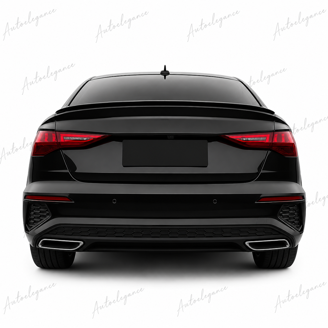 🔥ART.9888 SPOILER STILE S3 NERO LUCIDO PER AUDI A3 S3 RS3 8Y BERLINA 20+🔥
