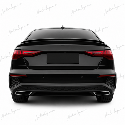 🔥ART.9888 SPOILER STILE S3 NERO LUCIDO PER AUDI A3 S3 RS3 8Y BERLINA 20+🔥