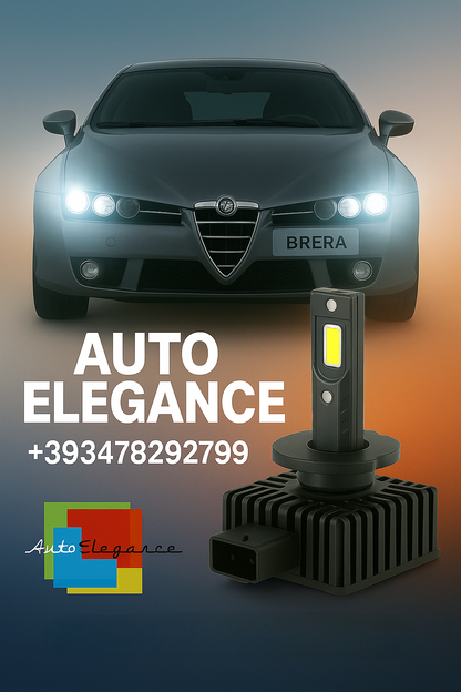 💕COPPIA LAMPADE D1S LED DA XENON A LED PER  ALFA ROMEO BRERA💕