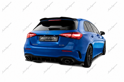 🔥ART.9823 SPLITTER POSTERIORE MERCEDES-AMG A35 HATCHBACK W177🔥