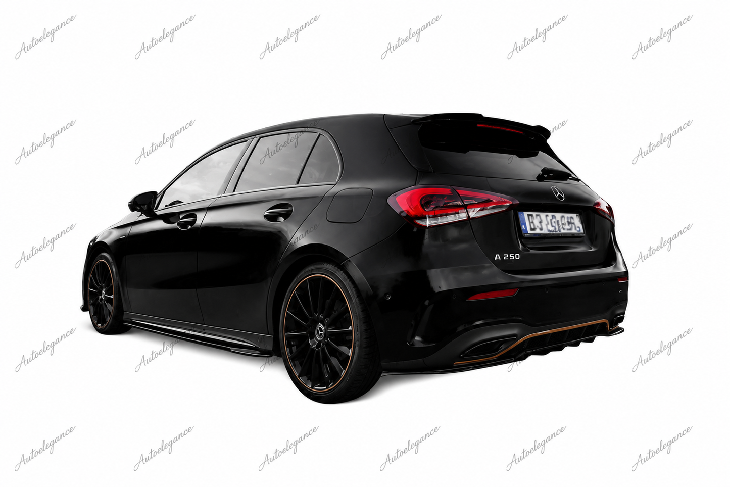 🔥ART.9797 SPLITTER POSTERIORE PER MERCEDES CLASSE A HATCHBACK AMG LINE W177🔥