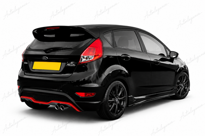 🔥ART.9911 SPOILER IN STILE 'ST LOOK' PER FORD FIESTA MK7 MK7.5 NERO LUCIDO🔥