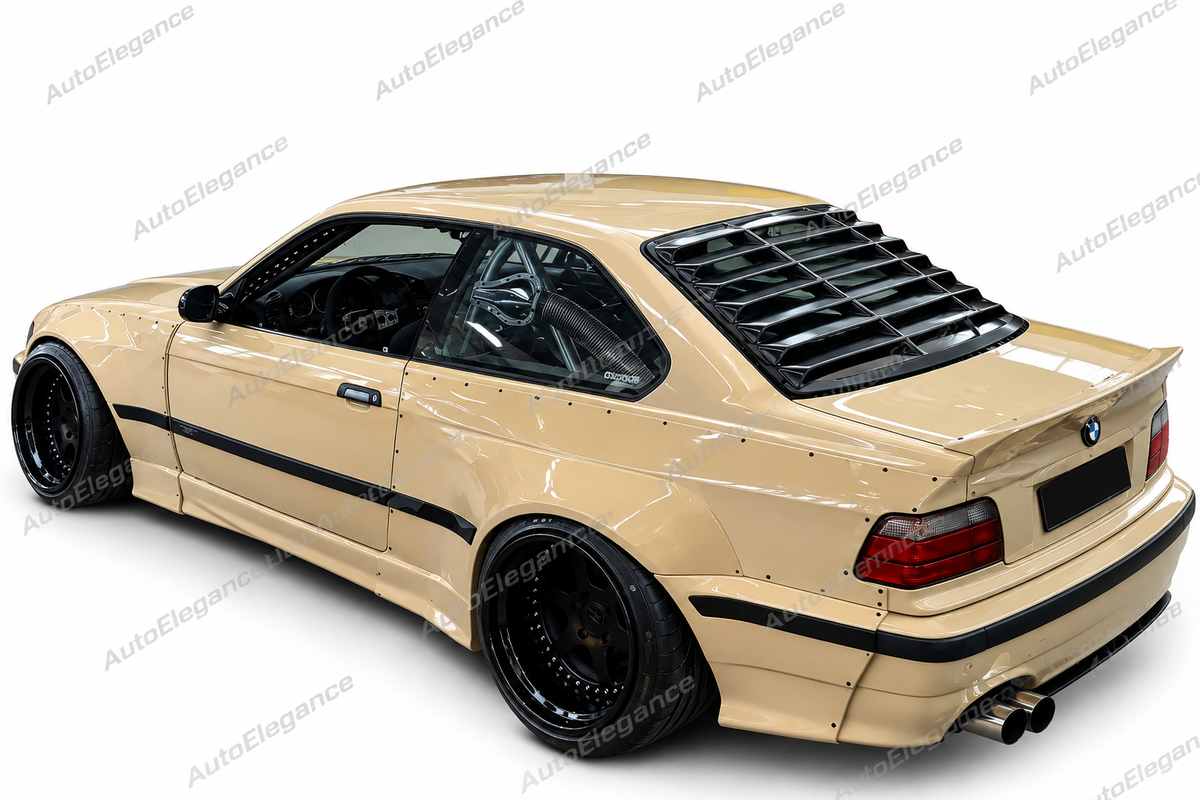👉ART.10787 Louver lunotto posteriore adatto per BMW E36 Coupe👈