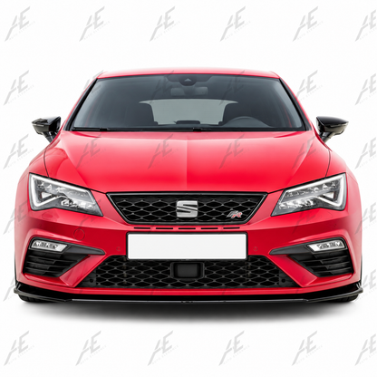 💕SPLITTER   Seat Leon Mk3 FL 2017+  NERO  LUCIDO 💕