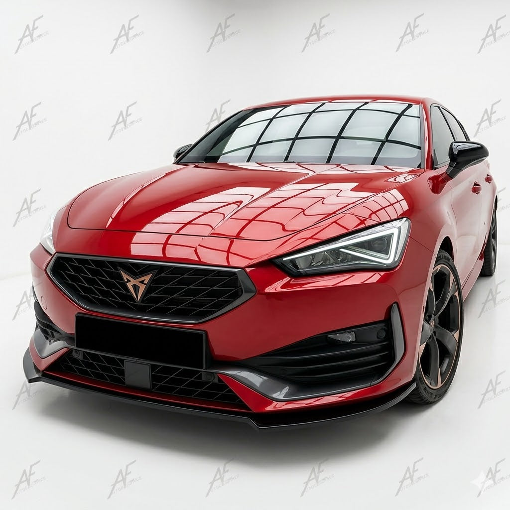 💕SPLITTER  Cupra Leon Mk1 2020+  NERO LUCIDO💕
