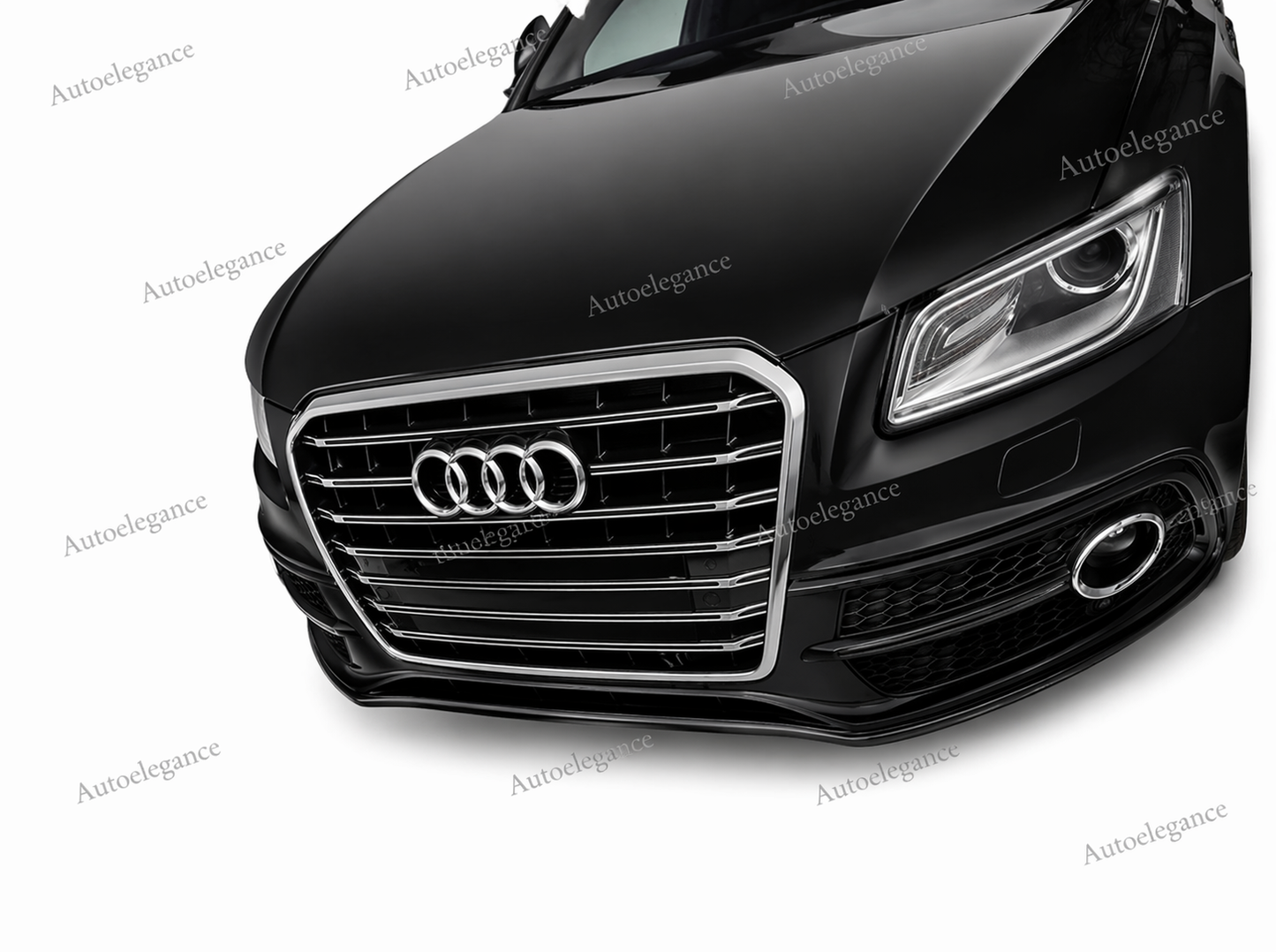 🔥SPLITTER ANTERIORE PER AUDI Q5 SQ5 8R S-LINE 2013-2016 FACELIFT (3 PEZZI)🔥