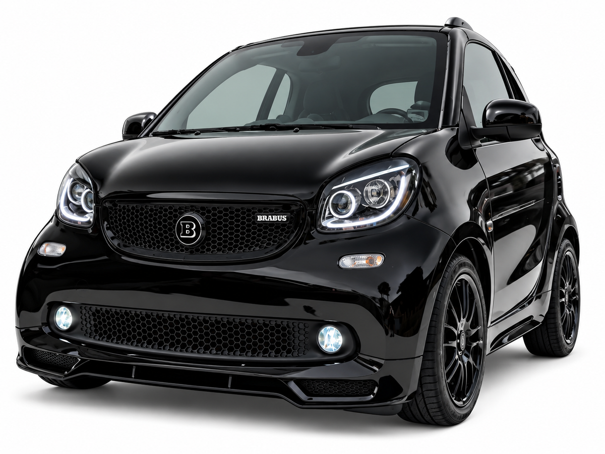ART.0338 SOTTO PARAURTI SMART 453 fortwo ABS LOOK BRABUS (GREZZO)
