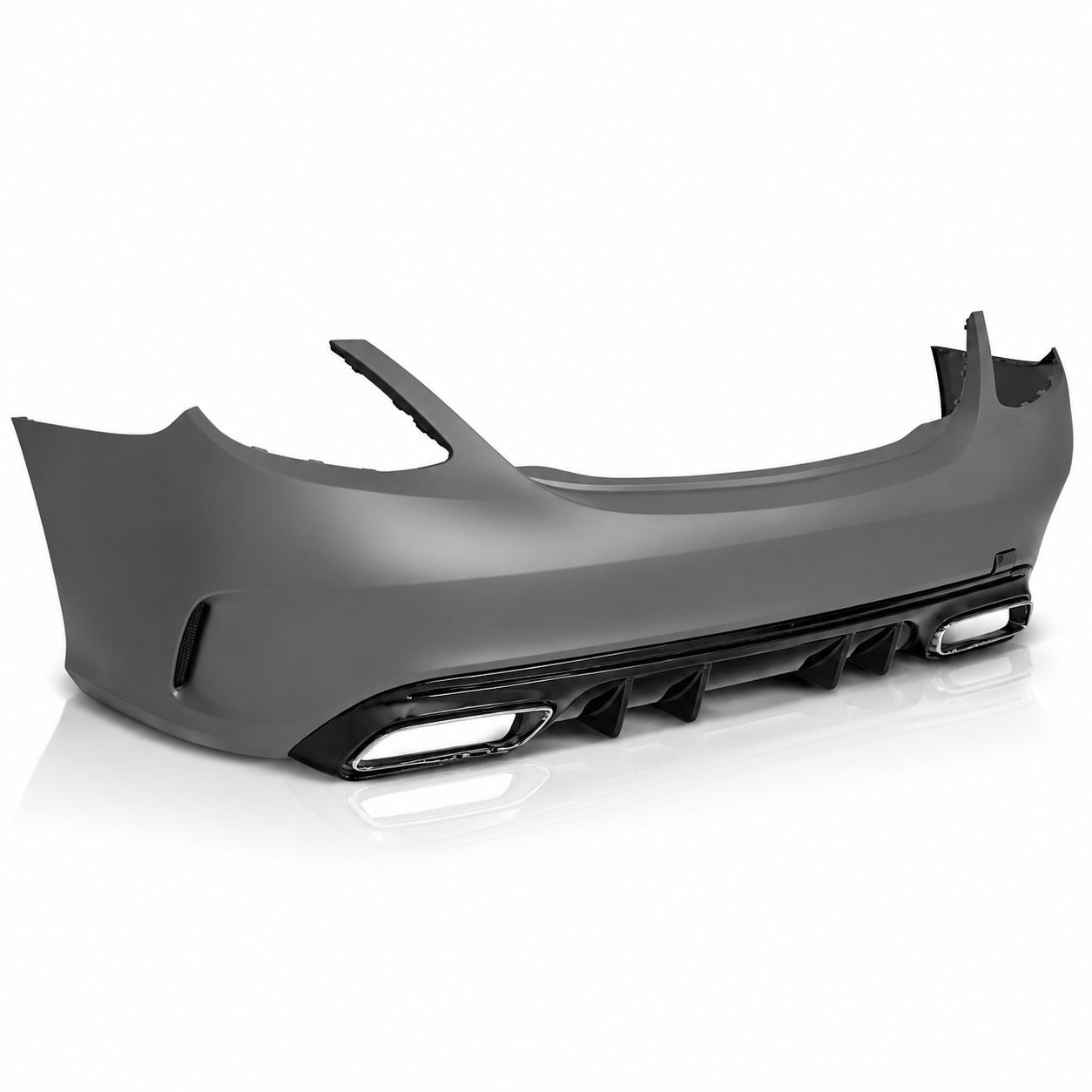 💕PARAURTI POSTERIORE MERCEDES CLASSE C W205 18-21 LOOK AMG C43💕