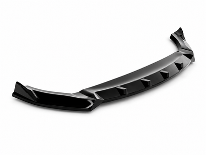 SPLITTER SUITABLE FOR VW GOLF 8 GTI GTD RLINE LOOK GLOSSY BLACK SPORTY DESIGN 
