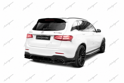 🔥ART.9806 SPLITTER POSTERIORE V.2 ADATTO PER MERCEDES-AMG GLC 63 SUV X253🔥