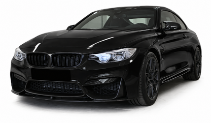 👉Splitter stile M3 adatto per BMW Serie 3 (F30, F31) 11-18 Nero lucido👈