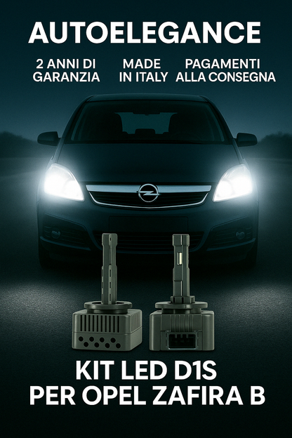 ⭐KIT XENON D1S 6000K ANABBAGLIANTI PER OPEL ZAFIRA B – LUCE BIANCA POTENTE⭐