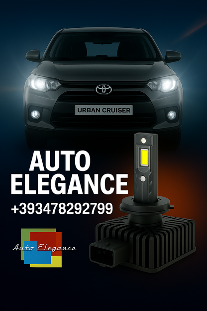 💕COPPIA LAMPADE D1S LED DA XENON A LED PER TOYOTA URBAN CRUISER💕