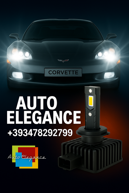 💕COPPIA LAMPADE D1S LED DA XENON A LED PER  CHEVROLET CORVETTE C6💕