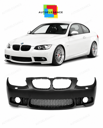 💕PARAURTI ANTERIORE BMW E92 E93 LCI 10-14 LOOK M3 SRA GRIGLIE NEBBIA💕