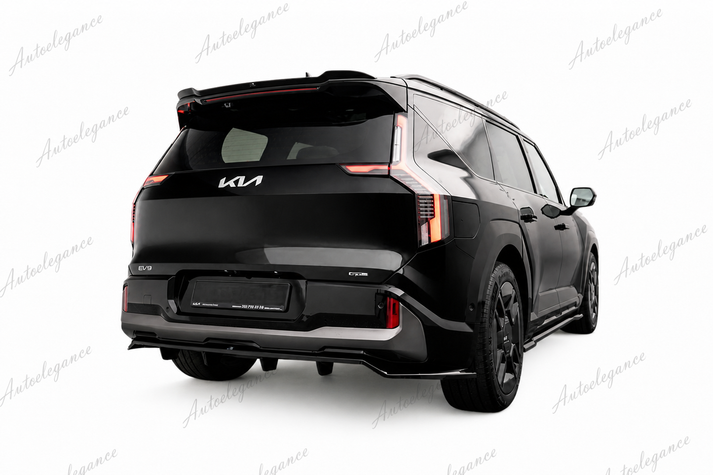🔥ART.9759 SPLITTER POSTERIORE (CON BARRE VERTICALI) KIA EV9 GT-LINE Mk1🔥