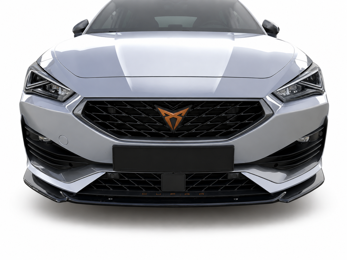 👉ART. 0876 SPLITTER CUPRA LEON 2020+ NERO LUCIDO👈
