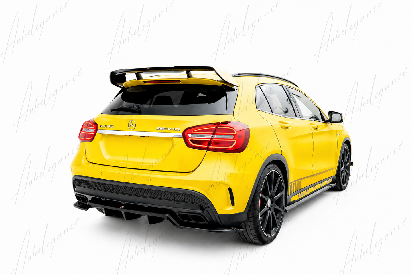 🔥ART.9710 SPLITTER POSTERIORE V.2 MERCEDES-BENZ GLA 45 AMG X156🔥