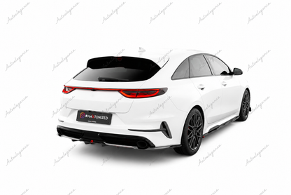 🔥ART.9812 SPLITTER POSTERIORE CON BARRE VERTICALI KIA PROCEED GT Mk1 FACELIFT🔥