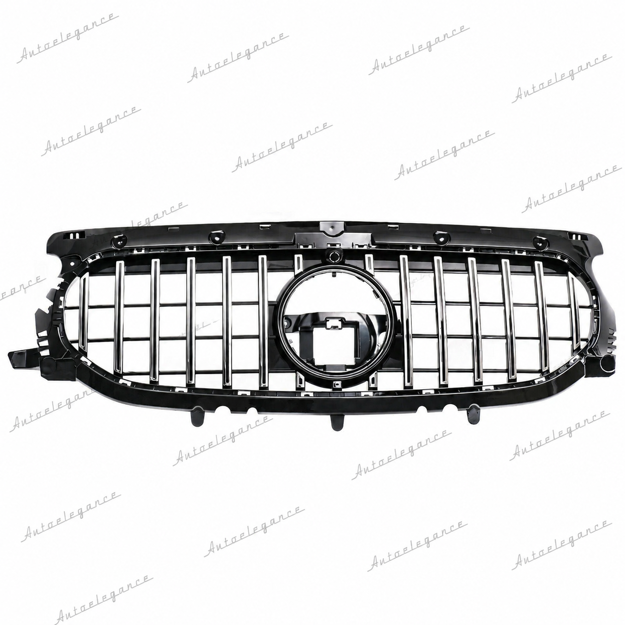 🔥ART.0450 GRIGLIA PER MERCEDES GLA H247 2020-2023 STANDARD LOOK GT CROMATA🔥