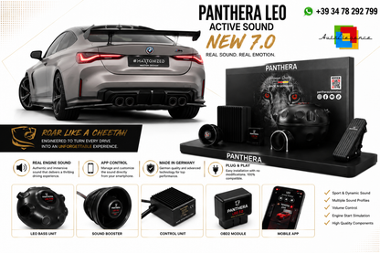 💫ART. 2672 PANTHERA Soundsystem Booster 7.0 - BMW M4 G82 2021+💫