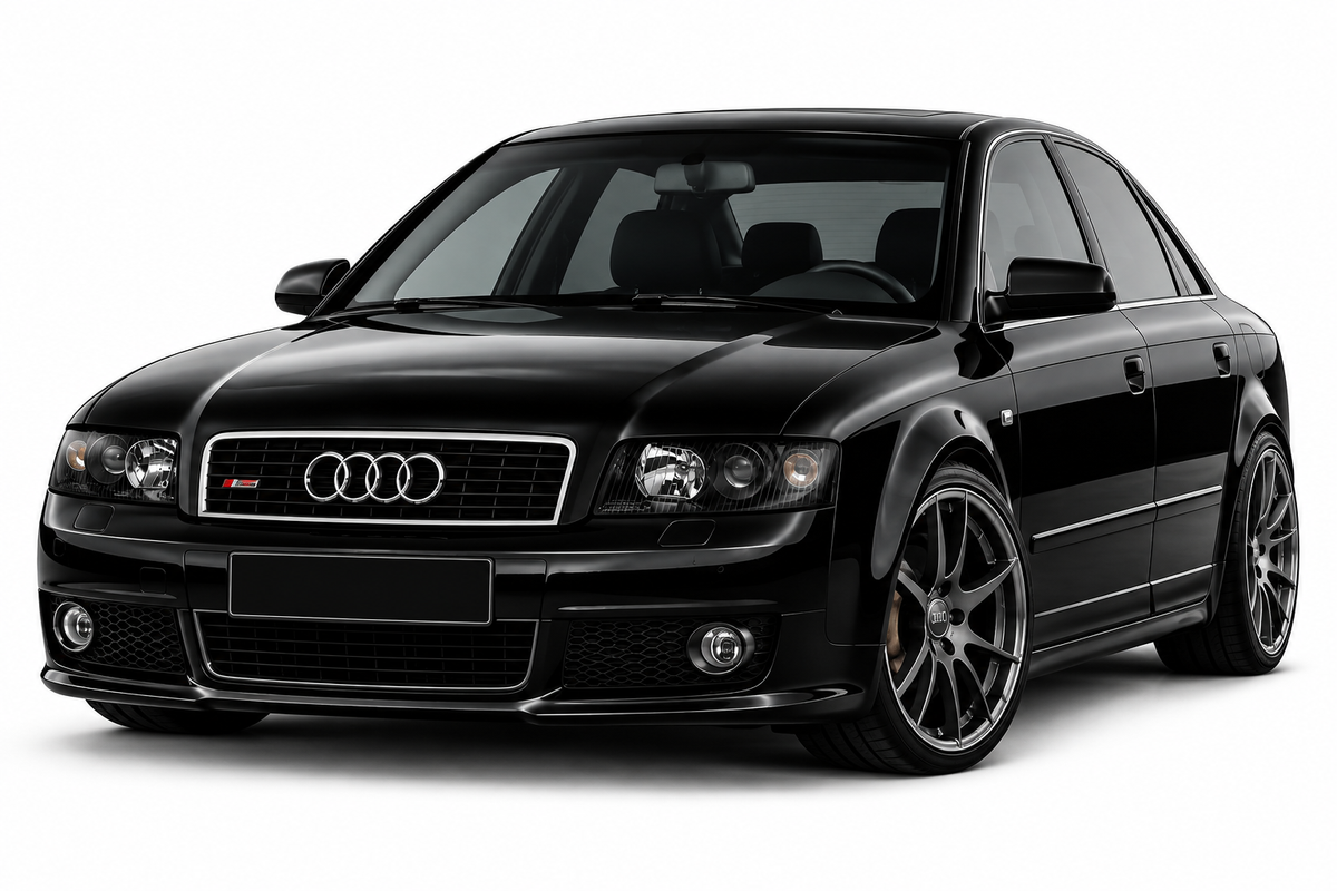 💕ART.7421 FARI ANTERIORI NERI ADATTO PER AUDI A4 B6 10.00-10.04💕
